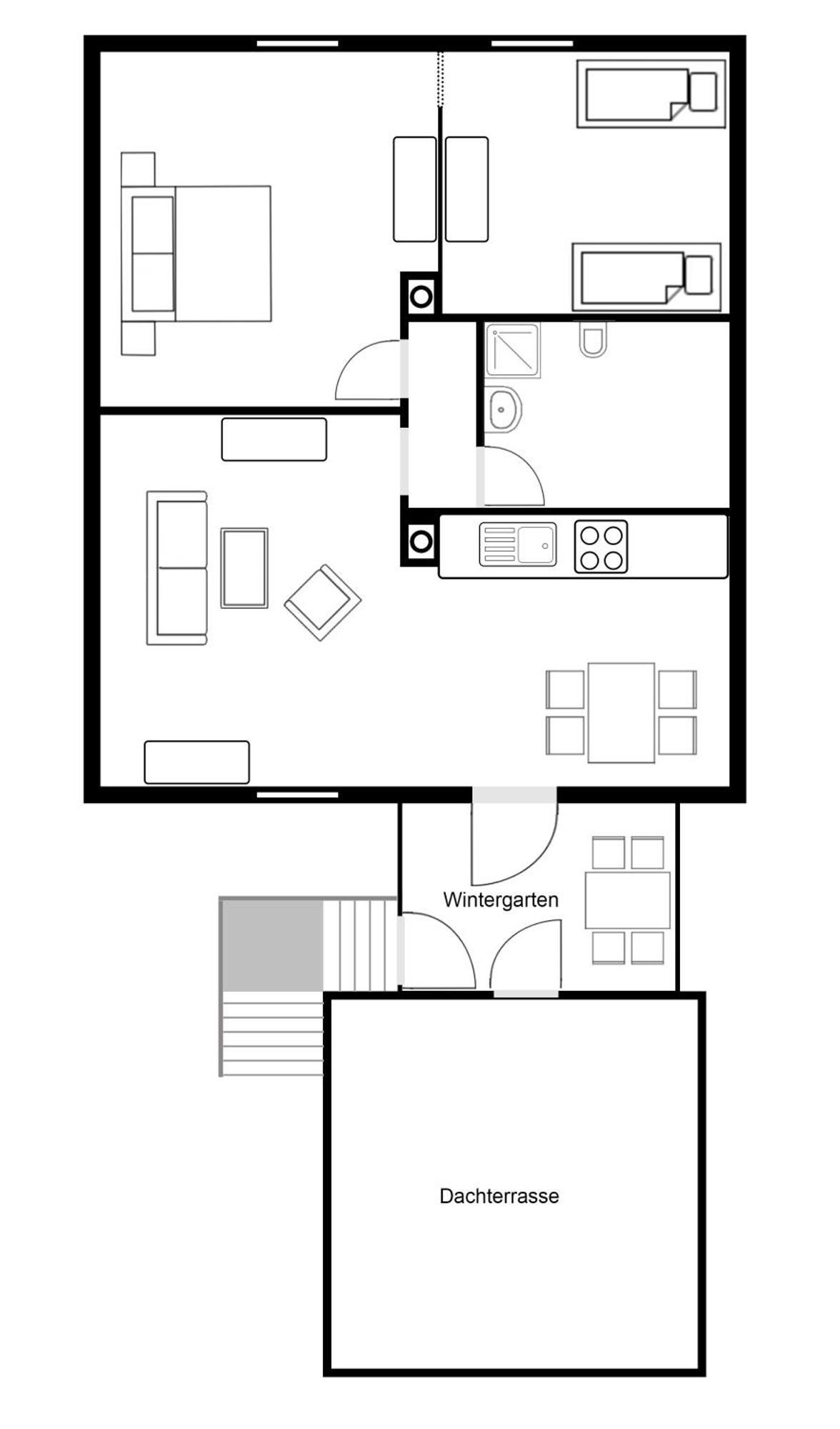 Wohnung Mit Wintergarten Wittmund Zewnętrze zdjęcie